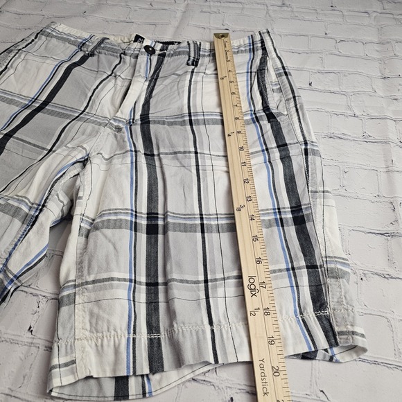 American Eagle Outfitters Chino Shorts Mens Size 31‎ Plaid Golf Casual 2009 - Picture 8 of 11